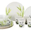 Gimex Nature Line Bambus Melamin Geschirr-Set 16-tlg.