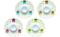 Flamefield Flamefiled Camper Smiles Eierbecher-Set 4-tlg.