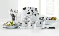 Berger Enigma Melamin Geschirr-Set 37-tlg.