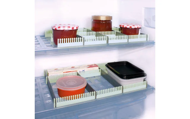 Purvario By Dörr Stauleisten Für Kühlschränke 8er Set Anthrazit / Lime – Bild 6