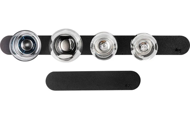 Silwy® Magnet Metall Leiste Mit Ledercoating 50 Cm Blau – Bild 7