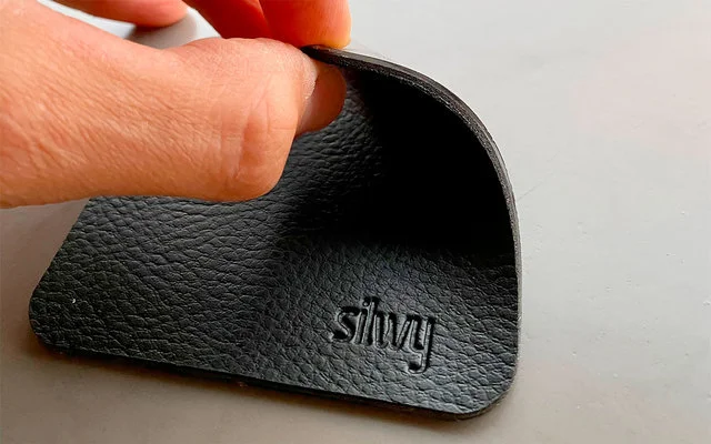 Silwy® Longdrink Magnet-Kunststoffgläser Inkl. Metallische Gel-Untersetzer 6 Stück Grau (300 Ml)