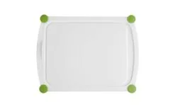 Emsa Schneidebrett Perfect Cut 30 X 22 Cm Weiß / Grün