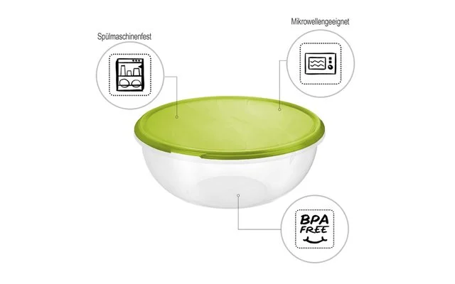 Rotho Kühlschrankdose Rondo Rund 6 Liter