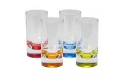 Flamefield Trinkgläser Slim Jim 290 Ml 4er Set