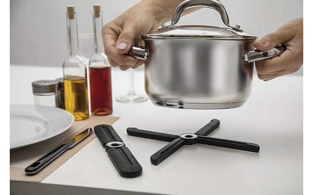 WEDO Topfuntersetzer Schwarz 25 Cm – Bild 3