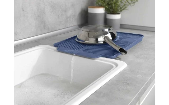 Wenko Linea Abtropfmatte 40 X 30 X 3 Cm Grau – Bild 4