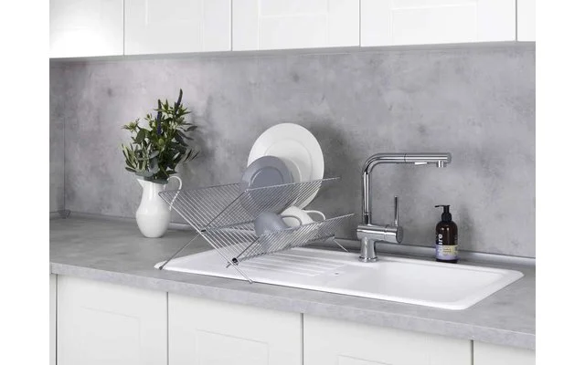 Wenko Geschirrabtropfer Duo Verchromt