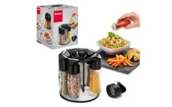 Metaltex Spice-8 Gewürzständer Weiß