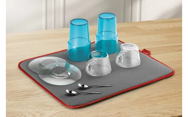 Metaltex Softex Microfaser Abtropfmatte Anthrazit – Bild 5