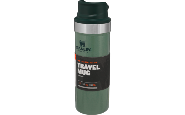 Stanley-1913 Stanley Classic Trigger Action Travel Becher 470 Ml Nightfall Blau – Bild 2