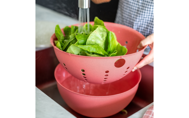 Koziol Sieb Palsby Abtropfsieb Nature Ash Grey – Bild 2