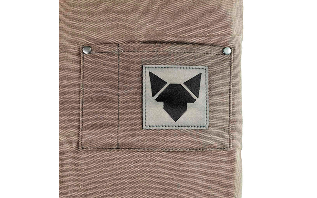 Fennek Grillschürze Gewachst Grau