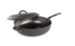 GSI Guidecast Frittierpfanne Gusseisen Mit Deckel 30 Cm