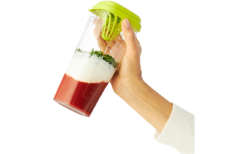 Rotho Loft Shaker 5 In 1 Trinkflasche 1 Liter Mistletoe Grün