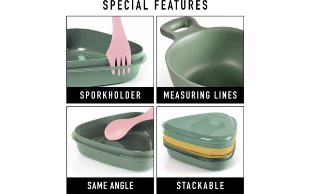 Light My Fire Outdoor MealKit Dustypink – Bild 3