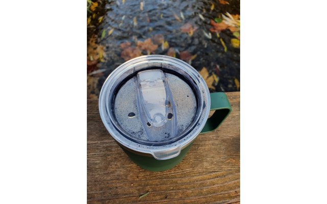 Origin Outdoors Edelstahl Isolierbecher Color 0,35 Liter Dunkelgrün – Bild 3